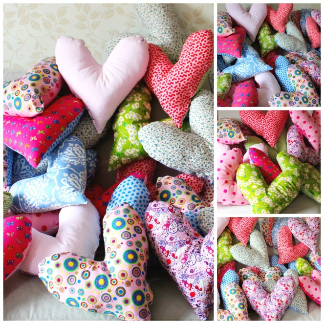 Heart Pillow Project Gus and Ollie Hamburg