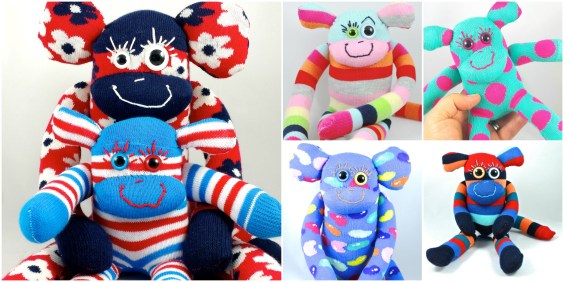 gus and ollie, handmade in hamburg, Germany, baby, instagram, sock monkey